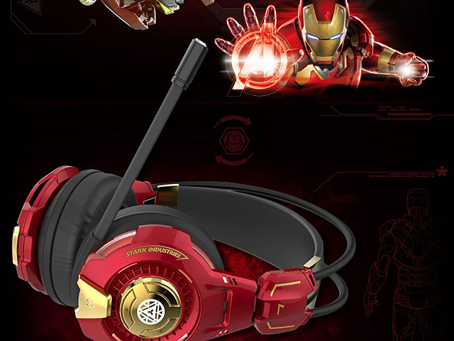 E-BLUE EHS968 MARVEL IRON MAN 3 Edition Gaming Headset