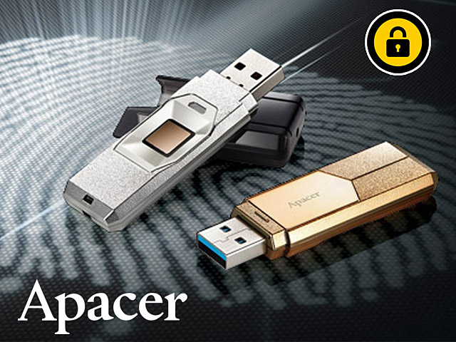 Apacer AH650 USB 3.0 Fingerprint Flash Drive