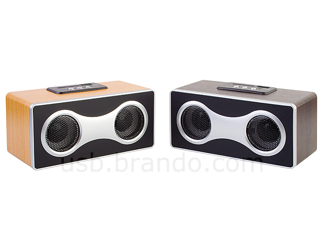 USB Retro Wooden Speaker (AJ-25)