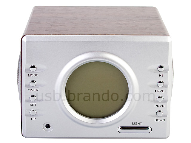 USB Retro Wooden Speaker (AJ-27)