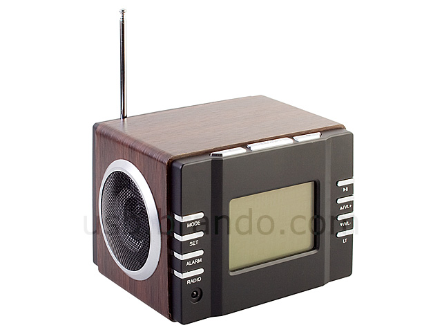 USB Retro Wooden Speaker (AJ-28)