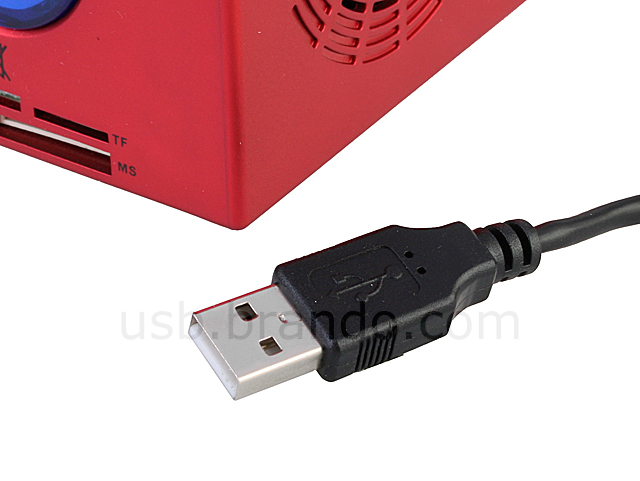 USB Multi-Card Reader with 5-Port Hub and Stereo Speaker