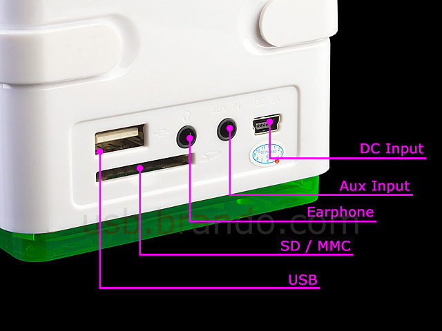 USB Illuminated Cube Speaker