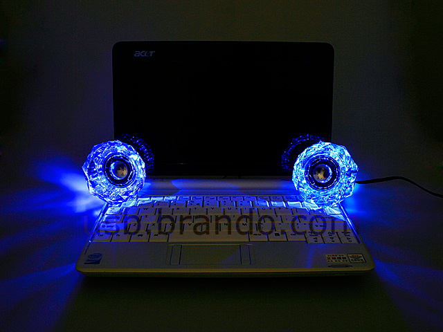 USB Diamond Illuminated Speaker