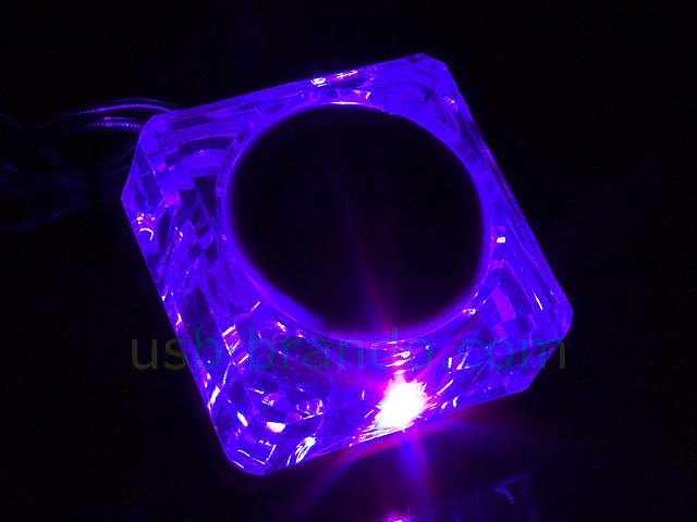 USB Mini Cube Illuminated MP3 Player