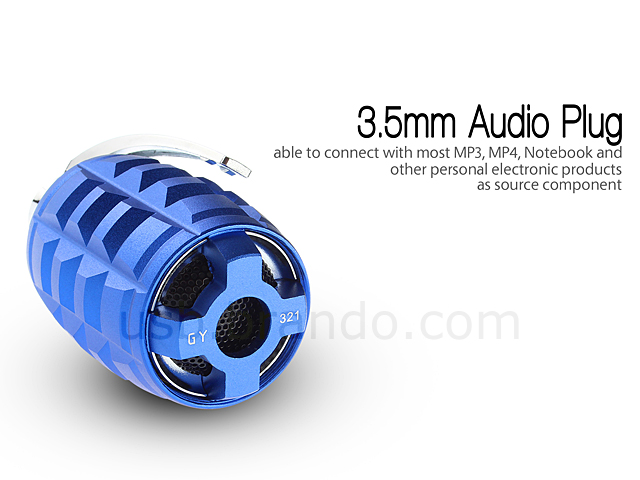 USB Hand Grenade MP3 Player