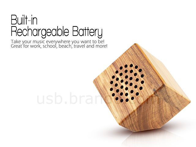 USB Nature Wooden Speaker