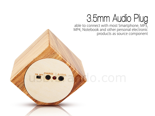 USB Nature Wooden Speaker