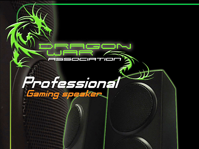 Dragon War SP-015G Raiden Gaming Speaker