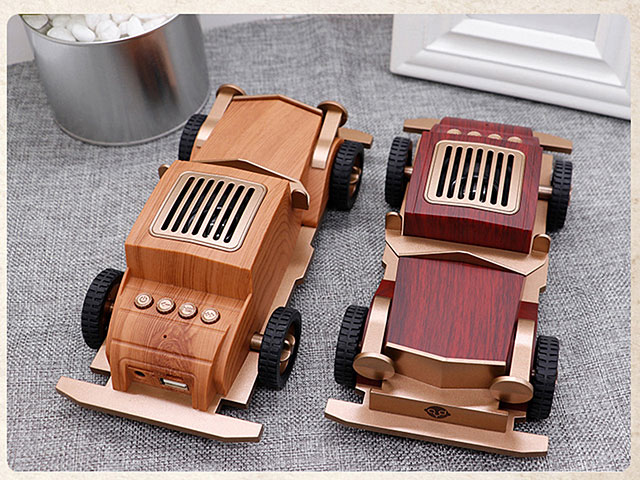 Wooden Retro Vintage Car Bluetooth Speaker