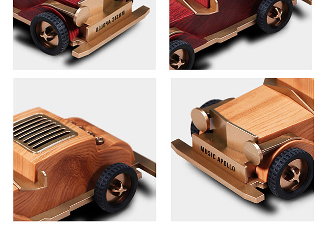 Wooden Retro Vintage Car Bluetooth Speaker