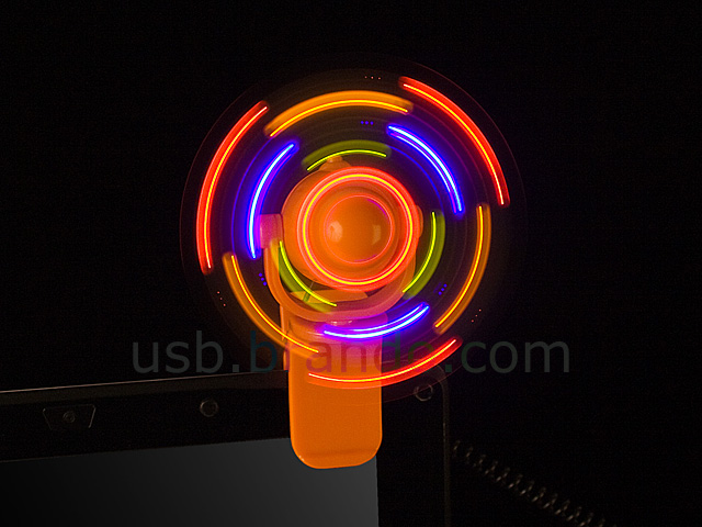 USB Fantastic LED Clip Fan