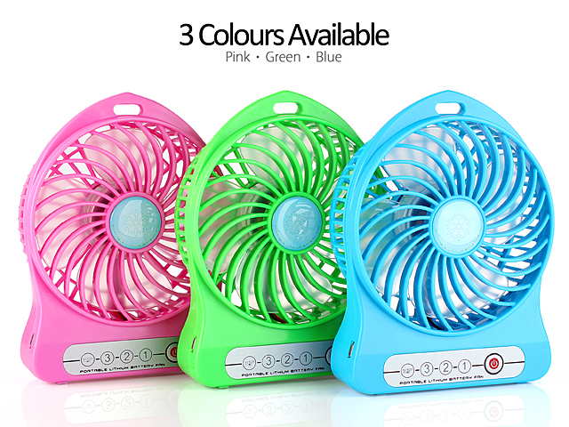 Mini Portable USB Rechargeable Fan