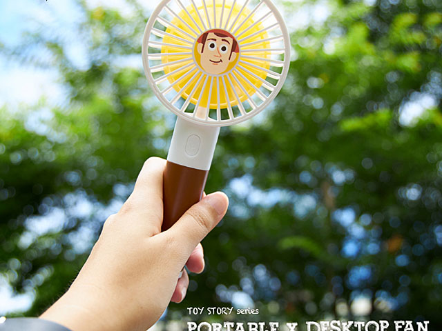 infoThink Toy Story 4 Series 2-in-1 Portable Desktop Fan