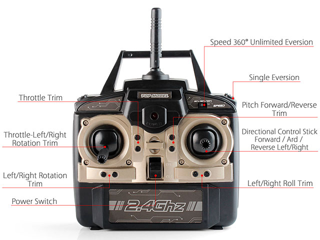 Xinxun X43 X-Trust Mini 2.4GHz Hexacopter