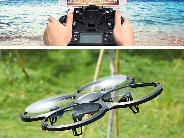 UDI U919A-WiFi 2.4GHz 4 CH 6 Axis Gyro RC Quadcopter with Camera
