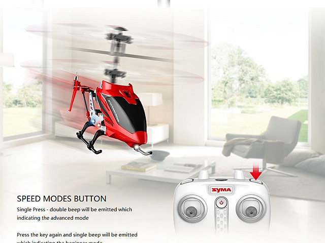 Syma S107H 2.4GHz 3CH RC Helicopter Alloy Copter