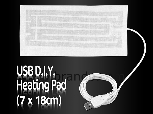 Skabelse løg Måske USB D.I.Y. Heating Pad (7 x 18cm)