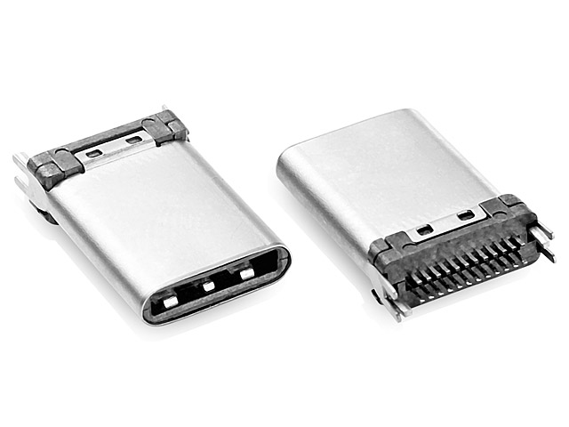 rigtig meget Kom op Robust USB 3.1 Type C Male Splint Type Connector