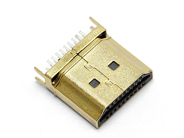 micro HDMI Male D Type DIP Connector