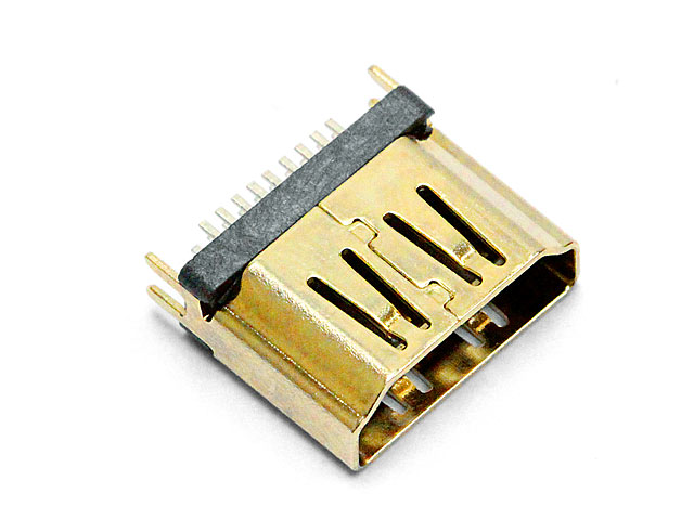 Hdmi Female Smt Dip Connector