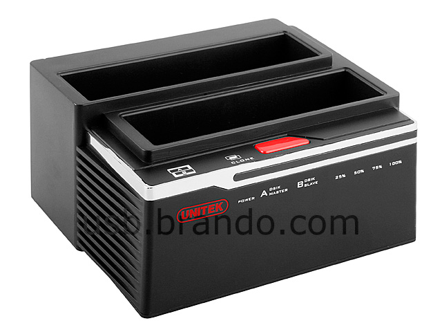 Dual SATA HDD Docking Station (USB 2.0/e-SATA) (Y-2041)