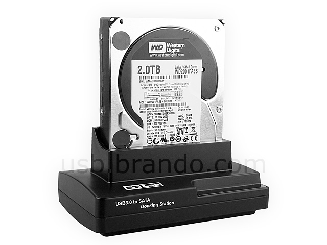 Test d'un dock USB 3.0 SATA et IDE pour HDD et SSD 2.5 et 3.5