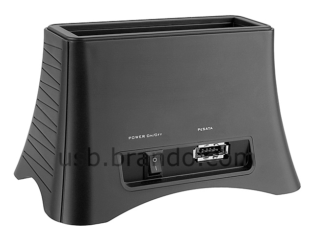 Dual Power Over eSATA HDD Dock