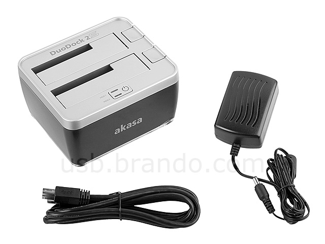 Akasa DuoDock 2S USB 3.0 Dual SATA HDD Dock