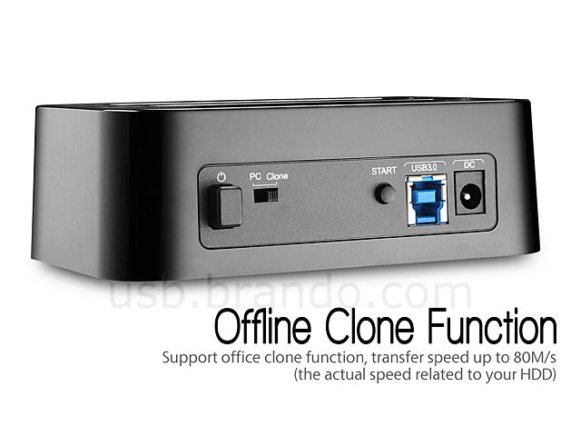 ORICO USB 3.0 Dual 2.5" SATA HDD Dock (USB 3.0 + Clone)