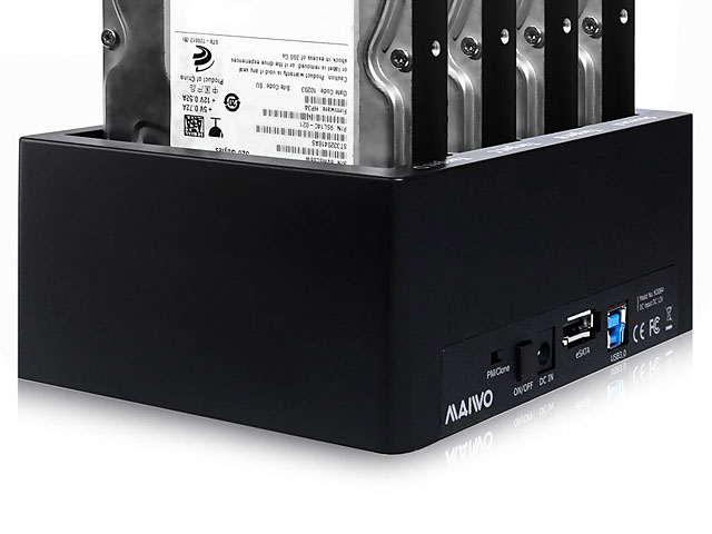 MAIWO K3084 USB 3.0 Quadruple SATA HDD Duplicator Dock