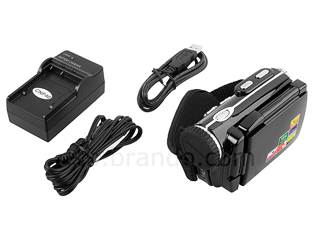 Digital Video Camcorder with Solar Charger