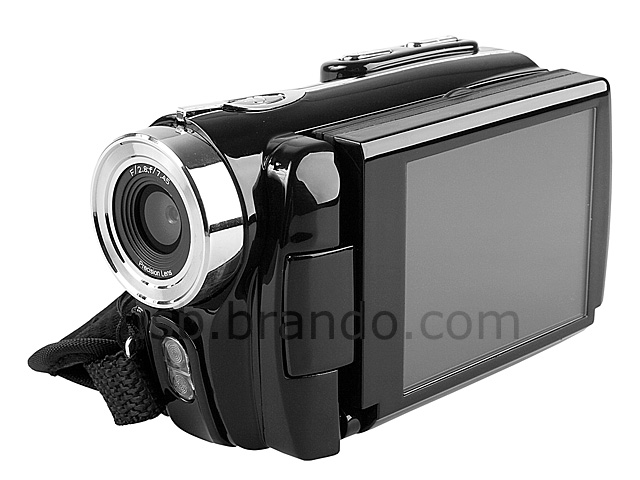 Digital Video Camcorder with Dual Solar Charger