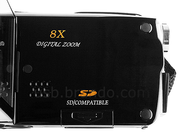 Digital Video Camcorder with Dual Solar Charger