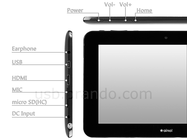 Ainol Novo 7 Aurora II Android 4.0 Tablet