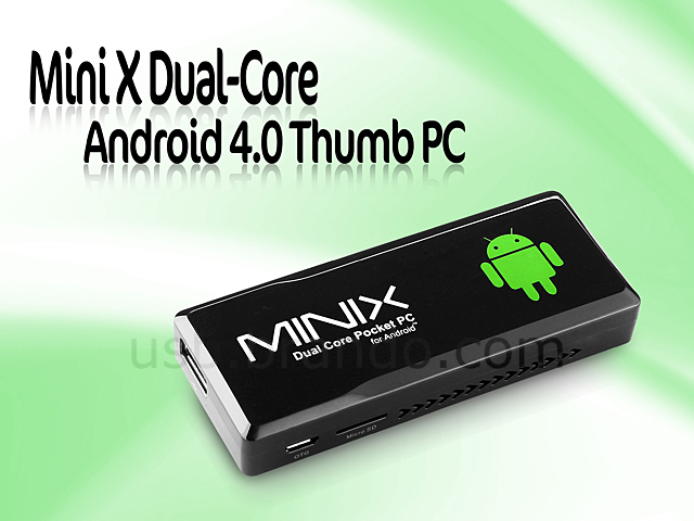Mini X Dual-Core Android 4.0 Thumb PC