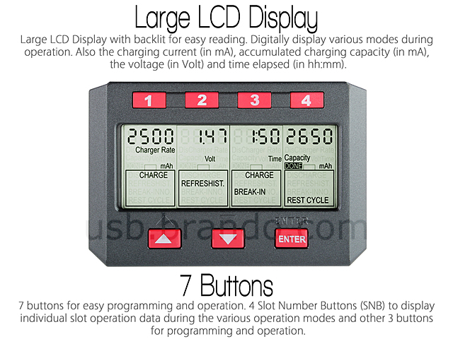 SkyRC NC2500 AA/AAA Battery Charger & Analyzer