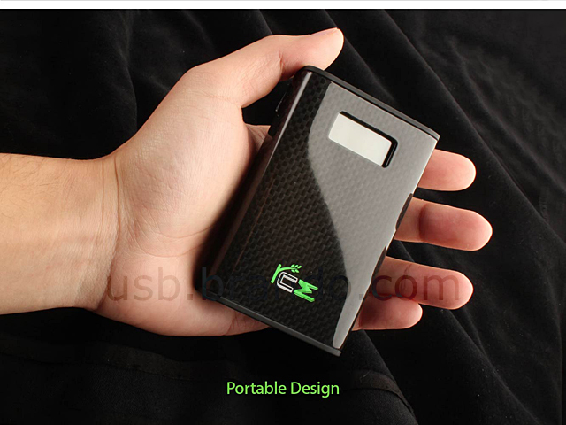 RCE External Battery - Carbon Fiber Edition (BC01 Panasonic - 10,200mAh)