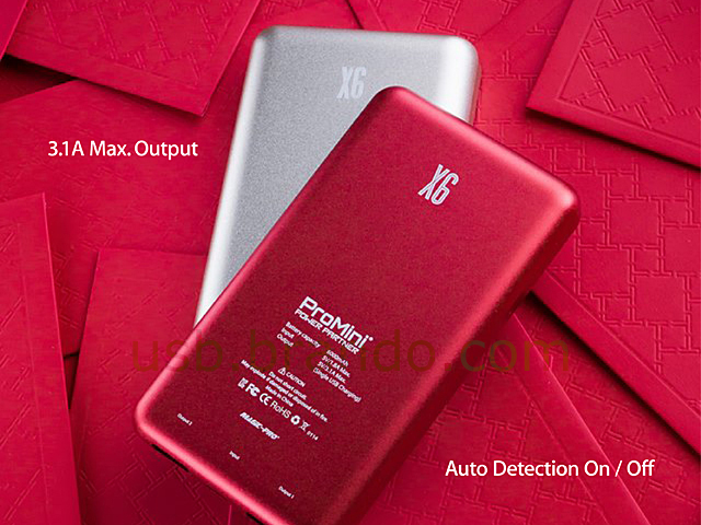 Magic-Pro ProMini X6 External Battery Charger (6,000mAh)