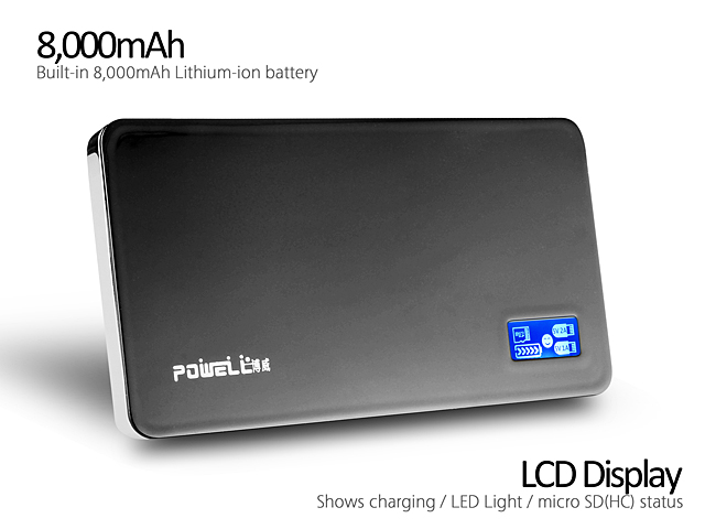 2-Port Power Bank PO-V5 (8,000mAh)