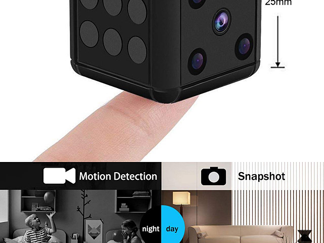 SQ16 HD 1080P Dice Mini DV Camera