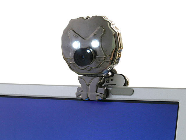 USB Lion Web Cam with Microphone