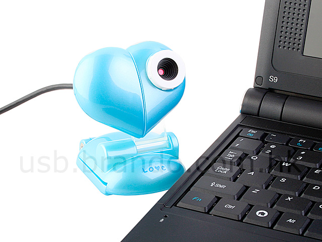 USB Heart Clip Webcam