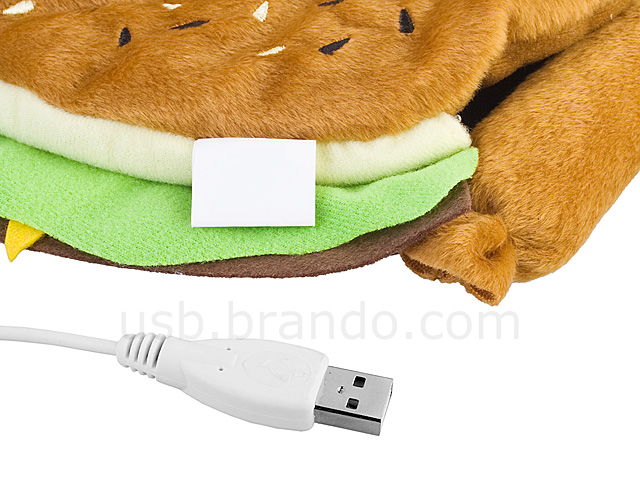 USB Burger Warmer Mouse Pad