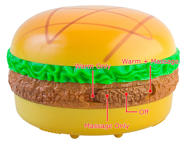 USB Burger Hand Warmer and Massager