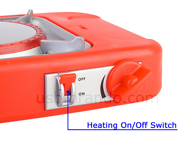 USB Gas Stove Cup Warmer with 2-Port Hub