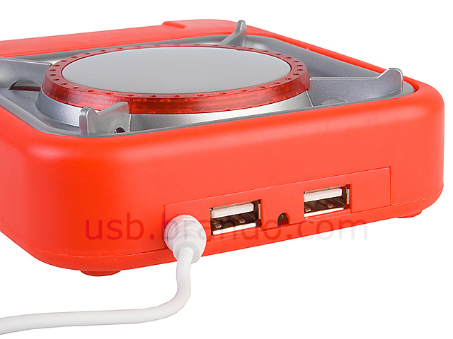 USB Gas Stove Cup Warmer with 2-Port Hub