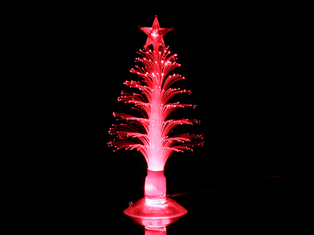 USB Mini Fiber Optic Christmas Tree