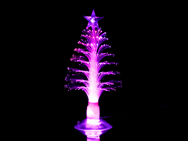 USB Mini Fiber Optic Christmas Tree